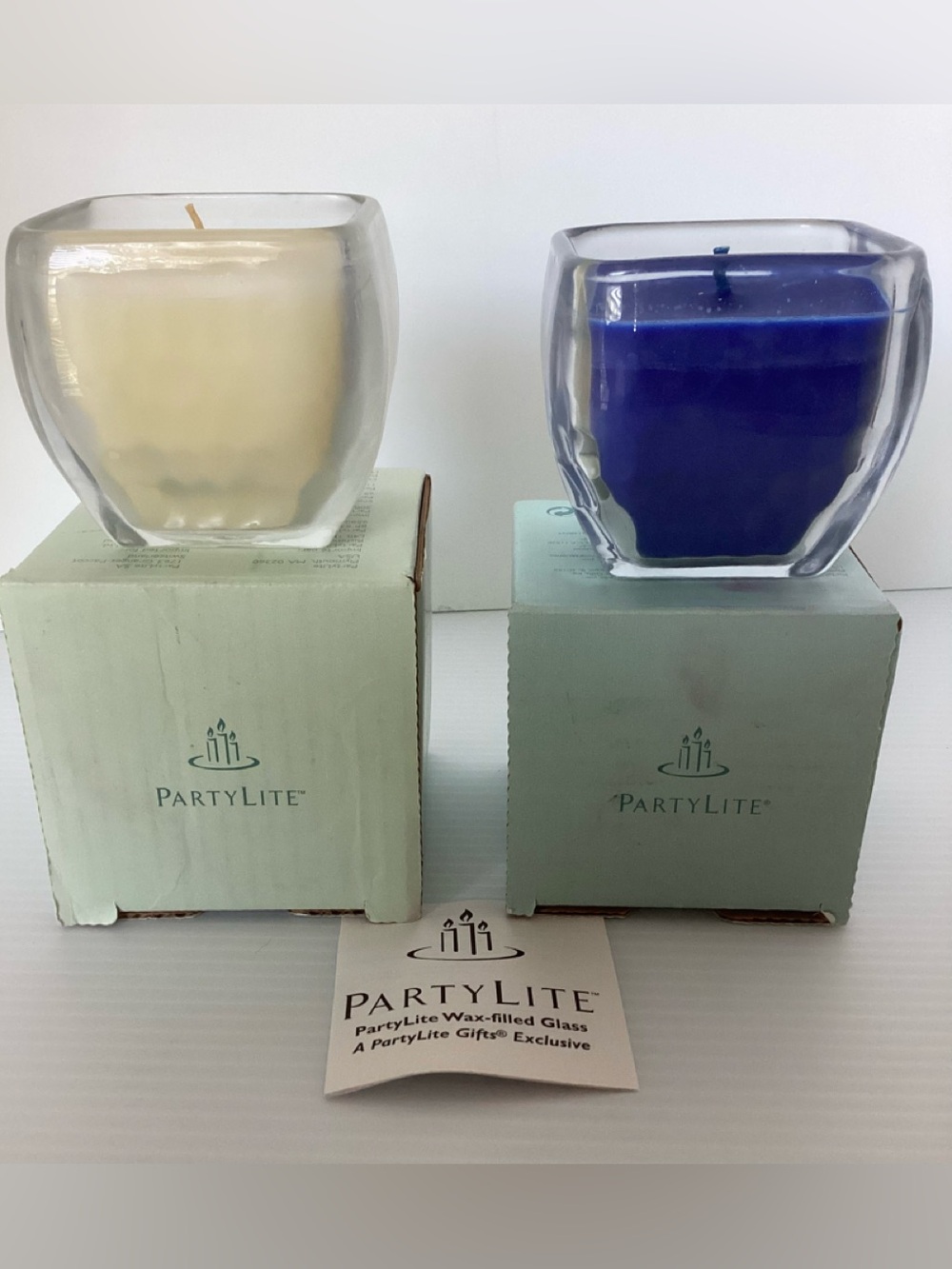 PartyLite Candles. Set of 2. NEW